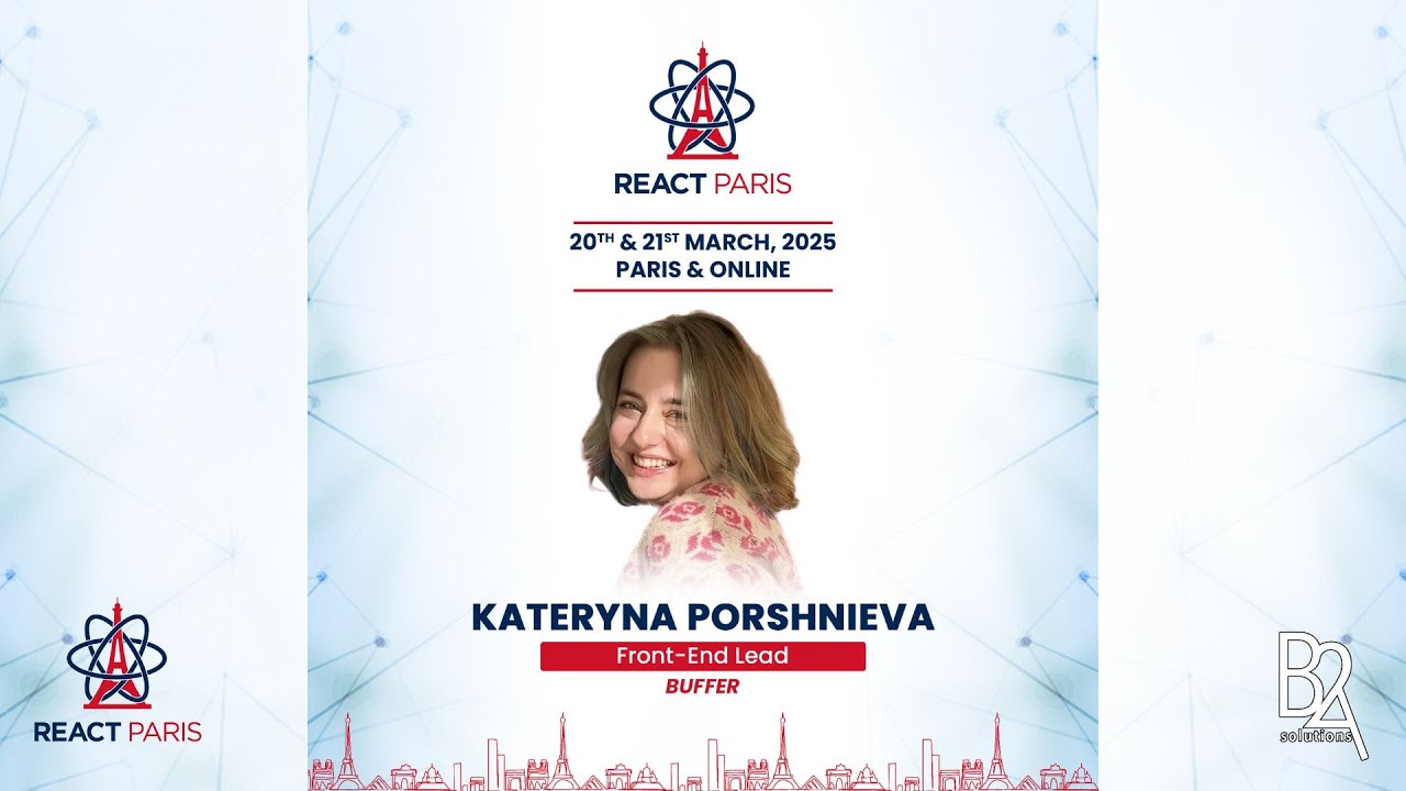 Demystifying Accessibility in React Apps - Kateryna Porshnieva