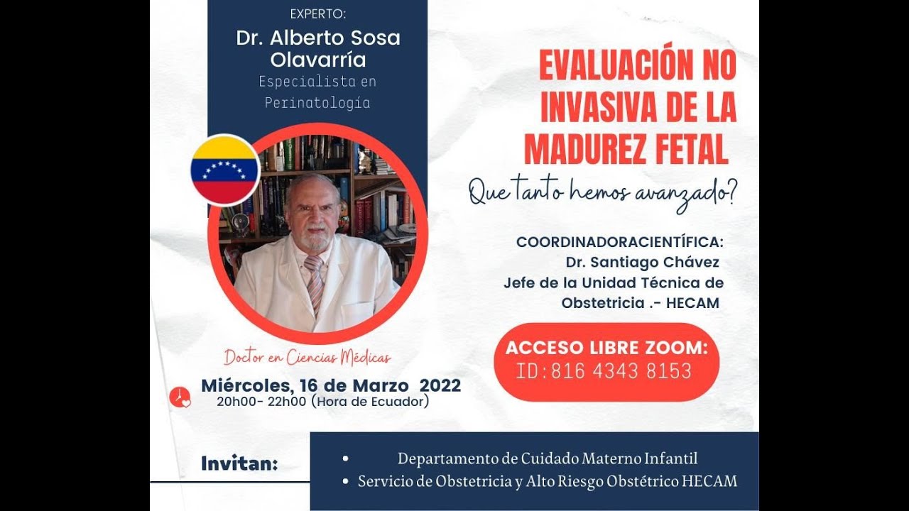 Evaluación No invasiva de la Madurez Fetal