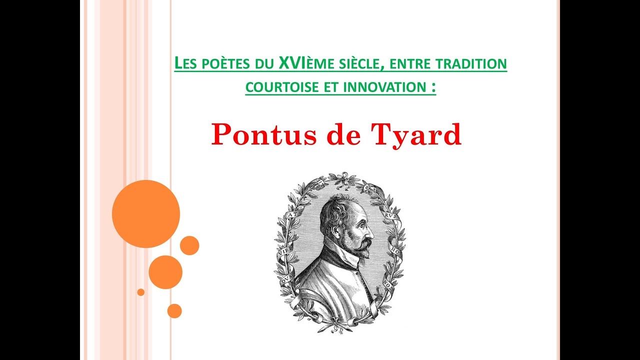 Pontus de Tyard : entre tradition courtoise et innovation.