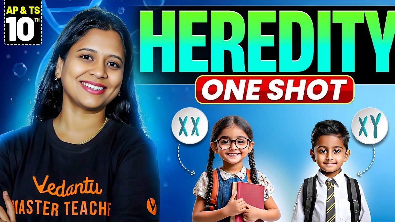 Heredity One-Shot | Class 10 AP/TS Biology | Sunaina Mam