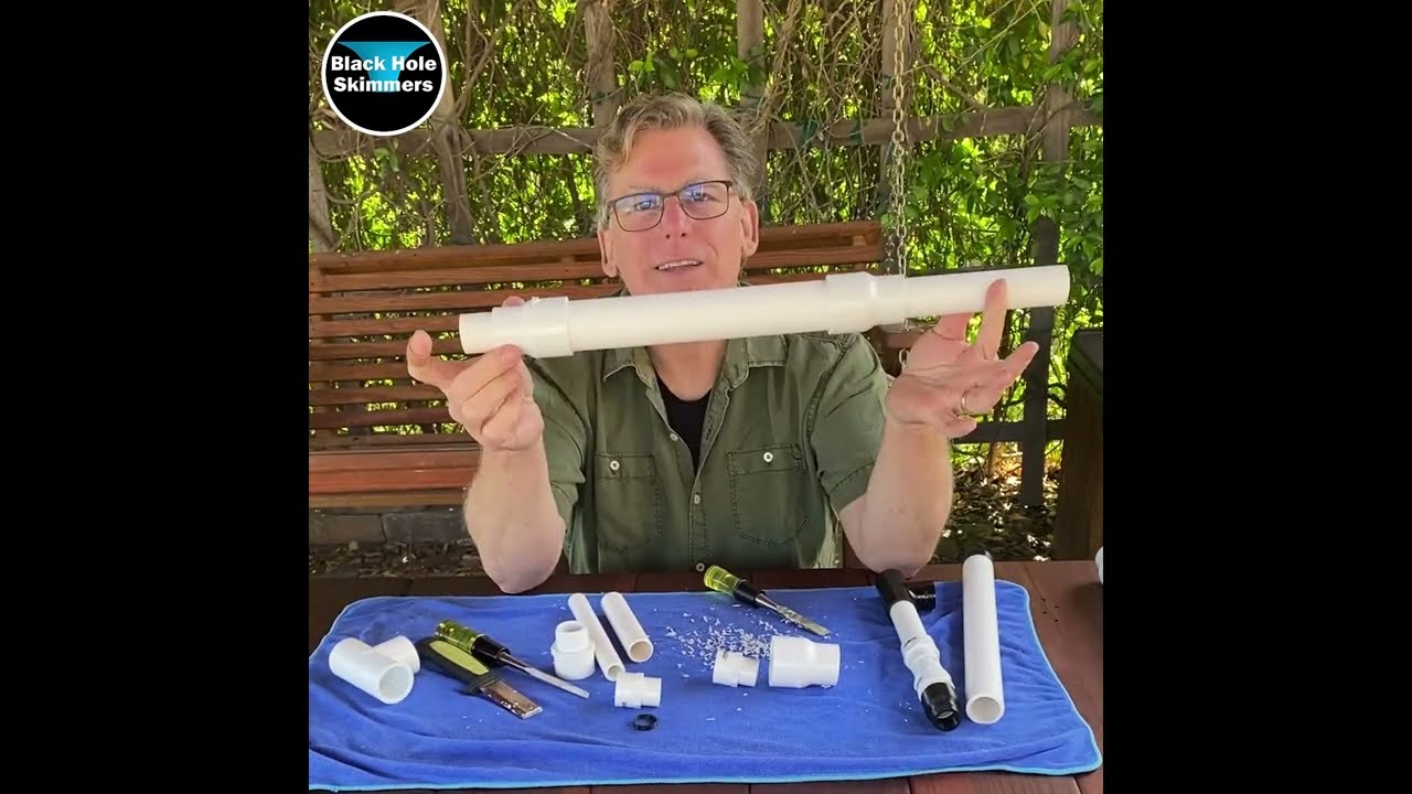 How to Make a Telescoping PVC Pipe for Koi Pond | Expandable Water Pipe DIY