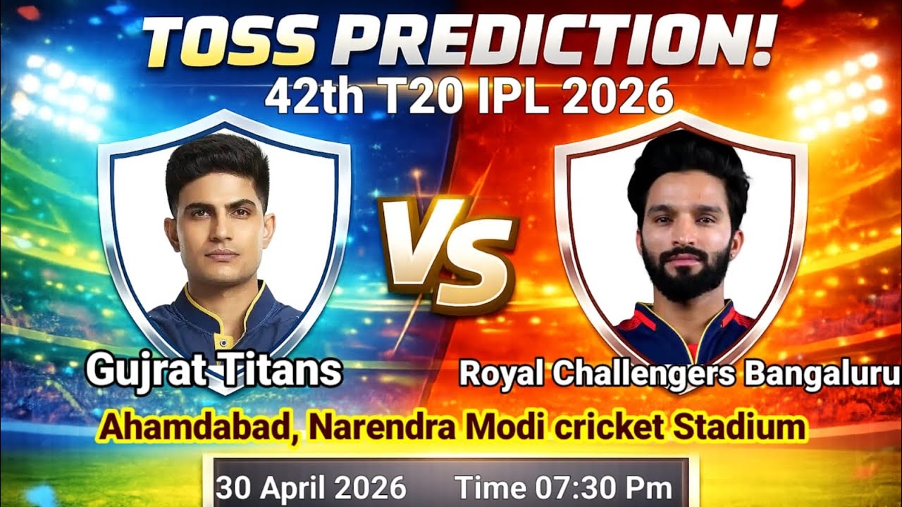 Bangalore vs Gujarat match toss prediction | RCB vs GT toss prediction | IPL 2026 