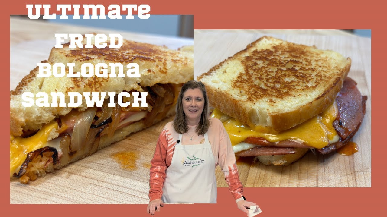 The Ultimate Fried Bologna Sandwich