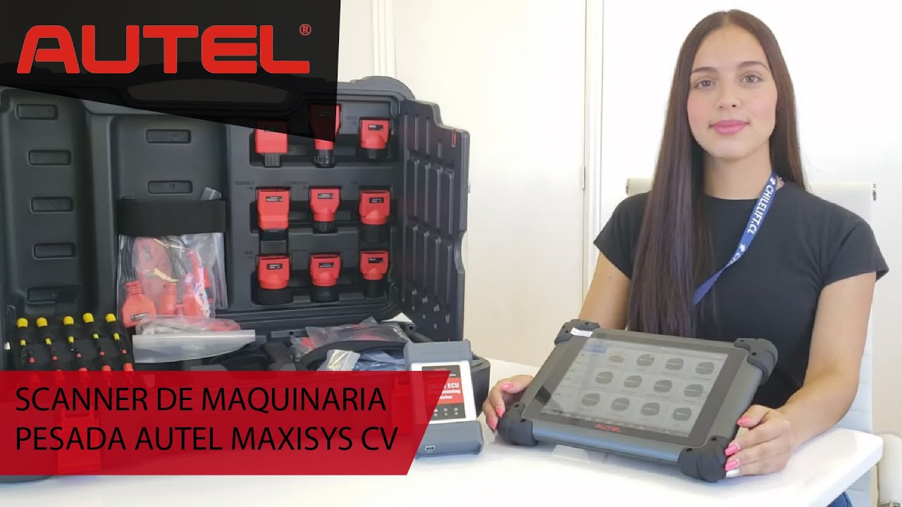 Scanner de Maquinaria Pesada Autel - MaxiSys CV