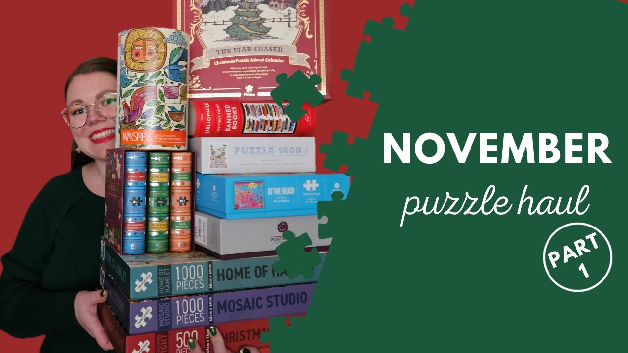 November Puzzle Haul – Part 1 – Visiting Denmark's only puzzle store - 2023