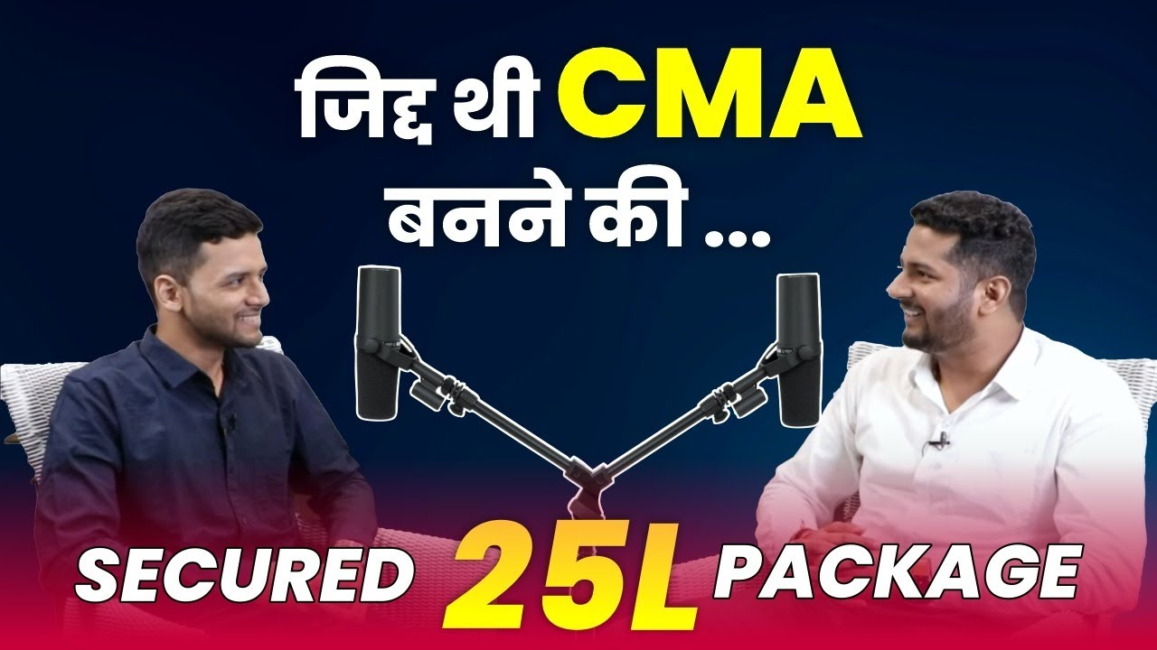 From 34% to 25 Lakh Package | CMA Success Story | Journey Of CMA Rajesh Shahwal