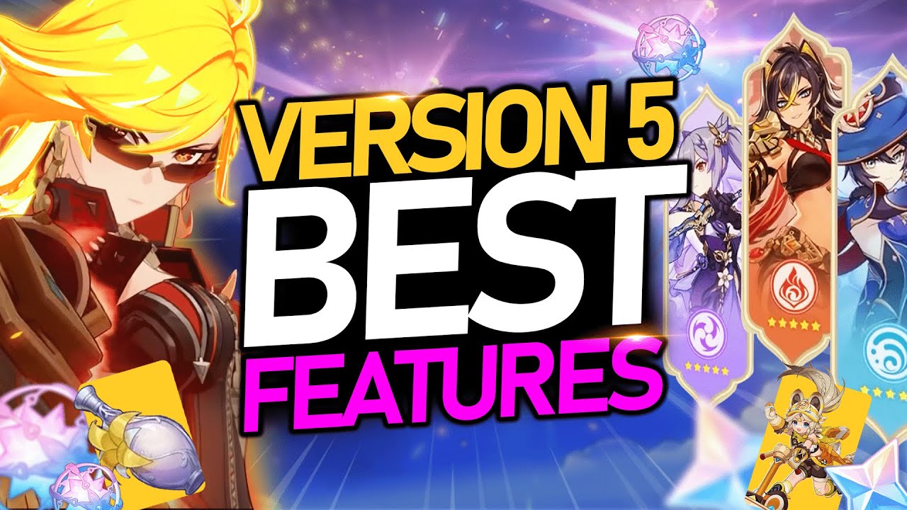 BEST NEW FEATURES in Version 5  - FREE 5 STAR!? INSANE Update! | Genshin Impact
