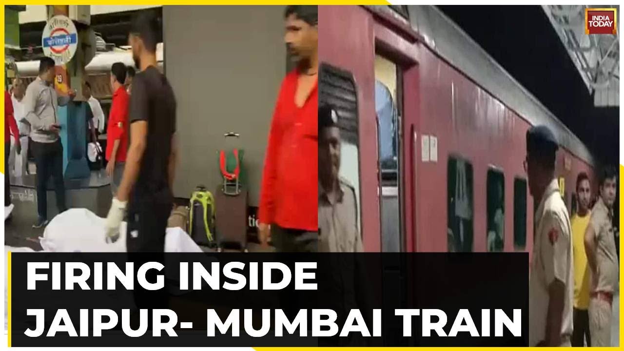 Mumbai Firing News: 4 Killed In Firing Inside Jaipur-Mumbai Train, Firing Inside B-5 Coach