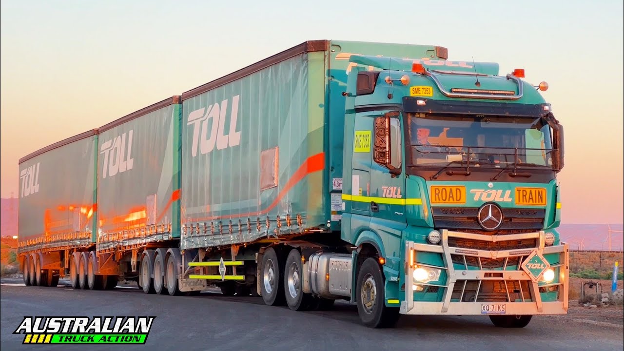 Big European Road Trains in Australia! 