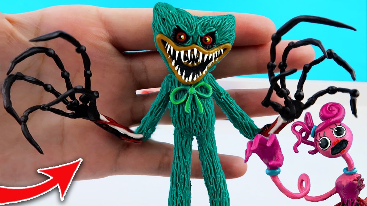 Прототип 1006 из секретной концовки Мамочка Длинные Ноги из пластилина по игре Поппи Плейтайм 2