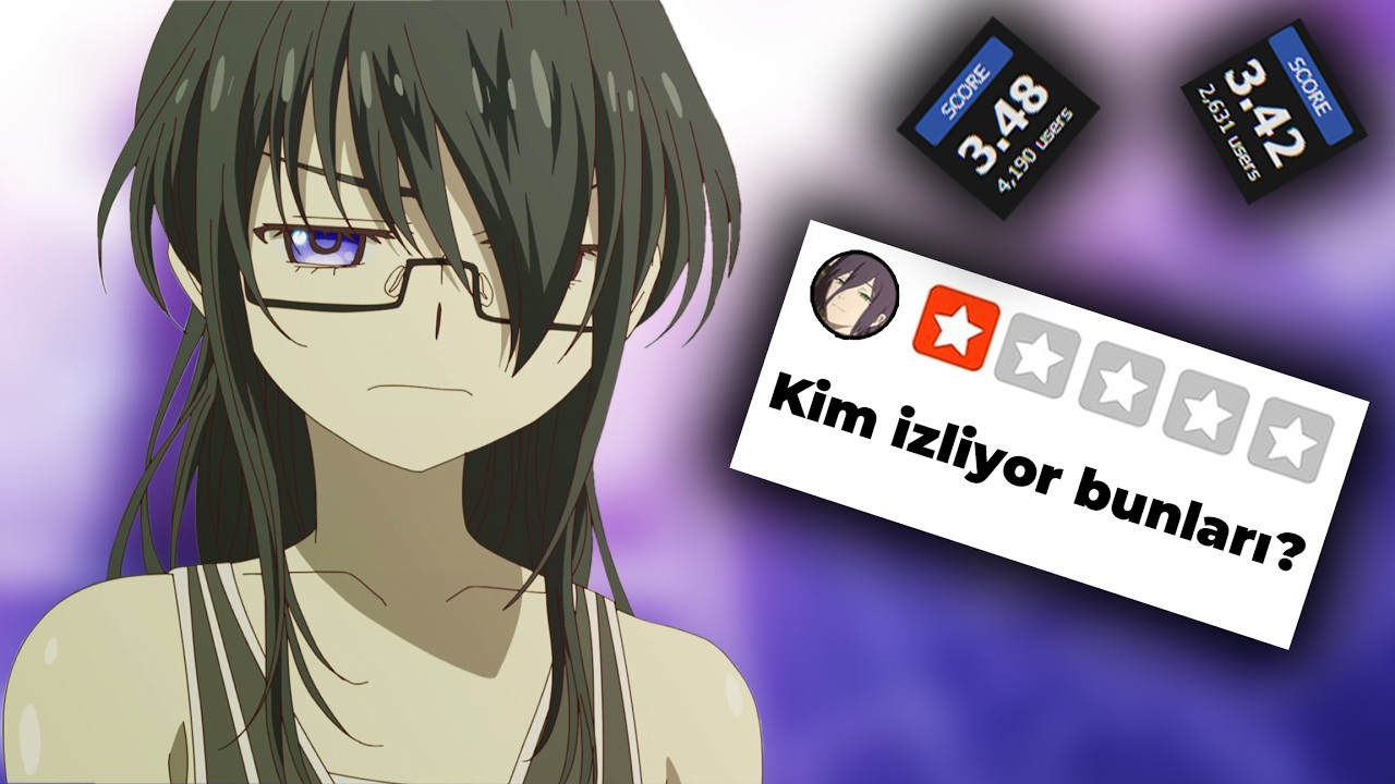 Bu Animeler Ne B&ouml;yle??? | EN D&Uuml;Ş&Uuml;K PUANLI Animeleri İzliyorum