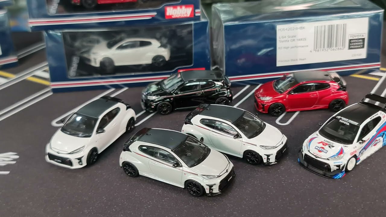 FirstLook HobbyJapan Toyota GR Yaris RZ High Performance with GR Parts