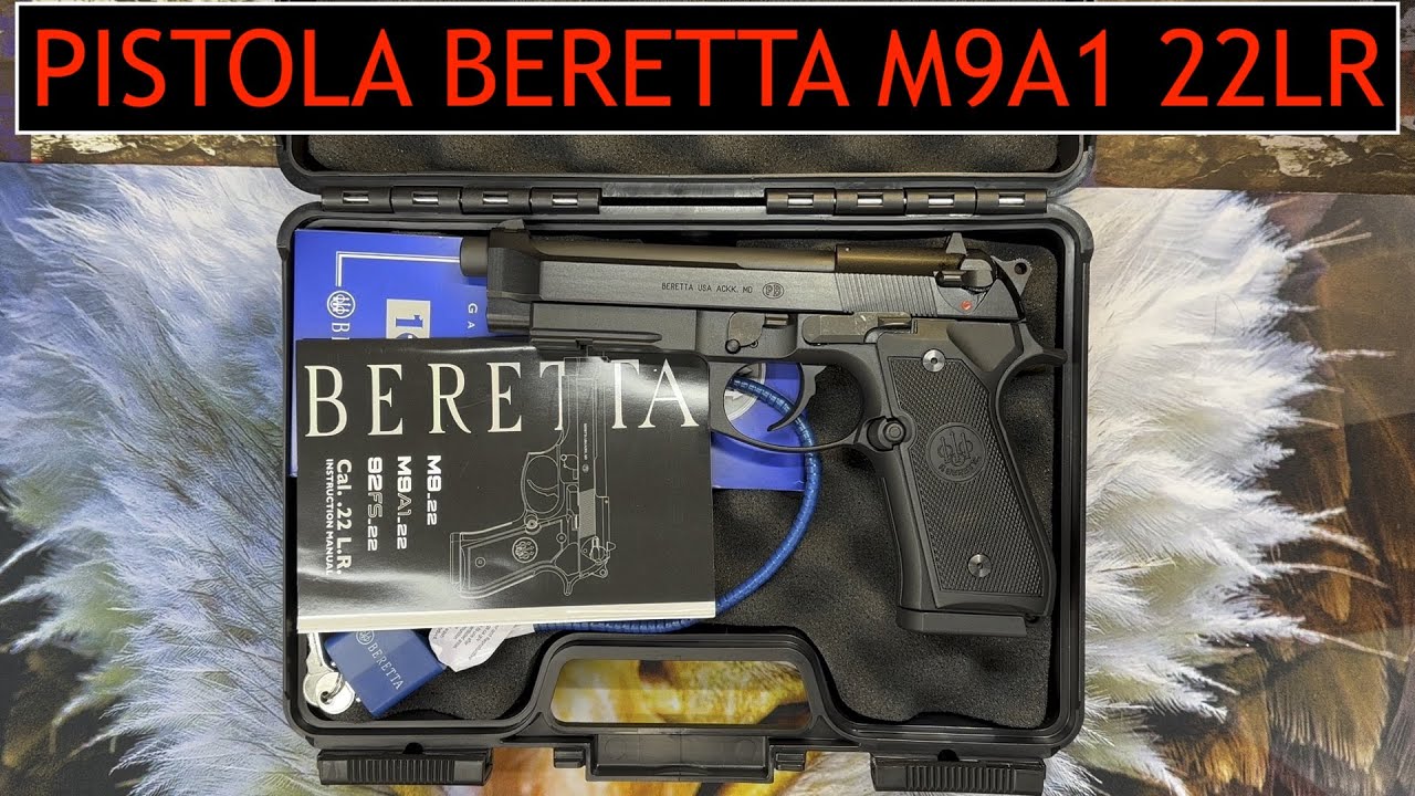 Pistola Beretta M9A1 22lr. Unboxing en español. #viralvideo 