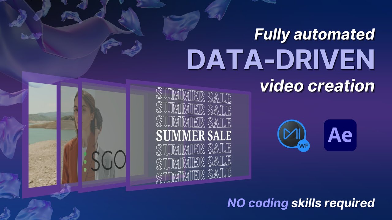 Mistika Workflows and Adobe After Effects: Fully automated data-driven video creation