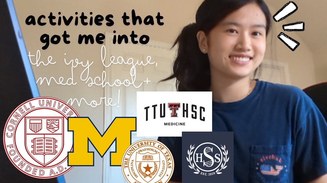 How I Got Into the Ivy League + med school at 18