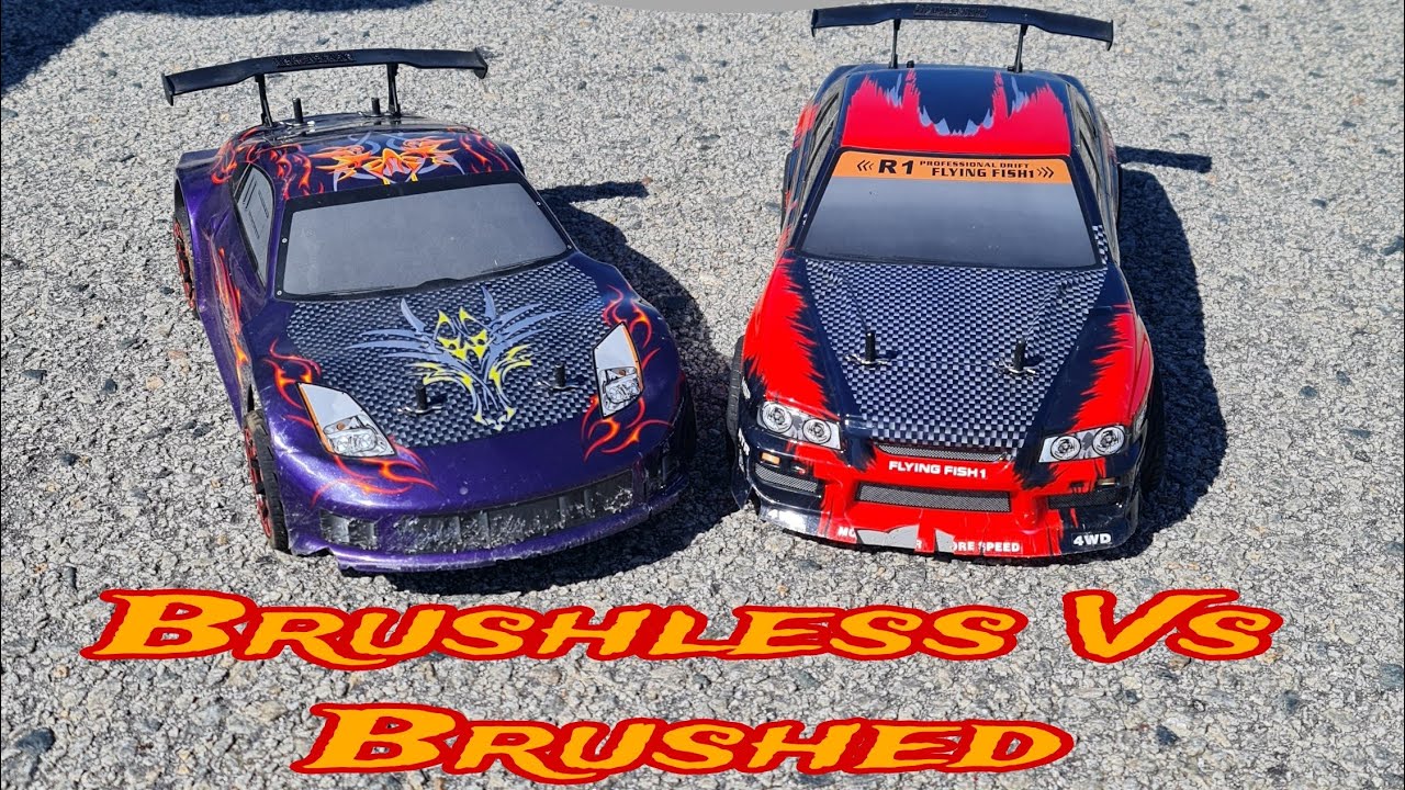 Hsp Flying Fish , Brushless Vs Brushed 3s speed run