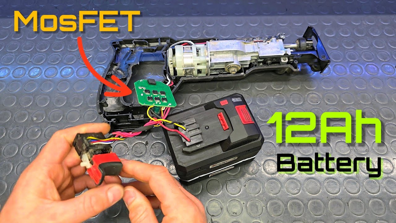 How to Repair a Brushless Controller of the PARKSIDE Performance Sabre Saw
