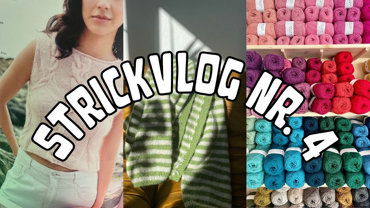 Strickvlog Nr 4/auf der Suche nach DER Wolle, Flohmarkt, Olga Jacket