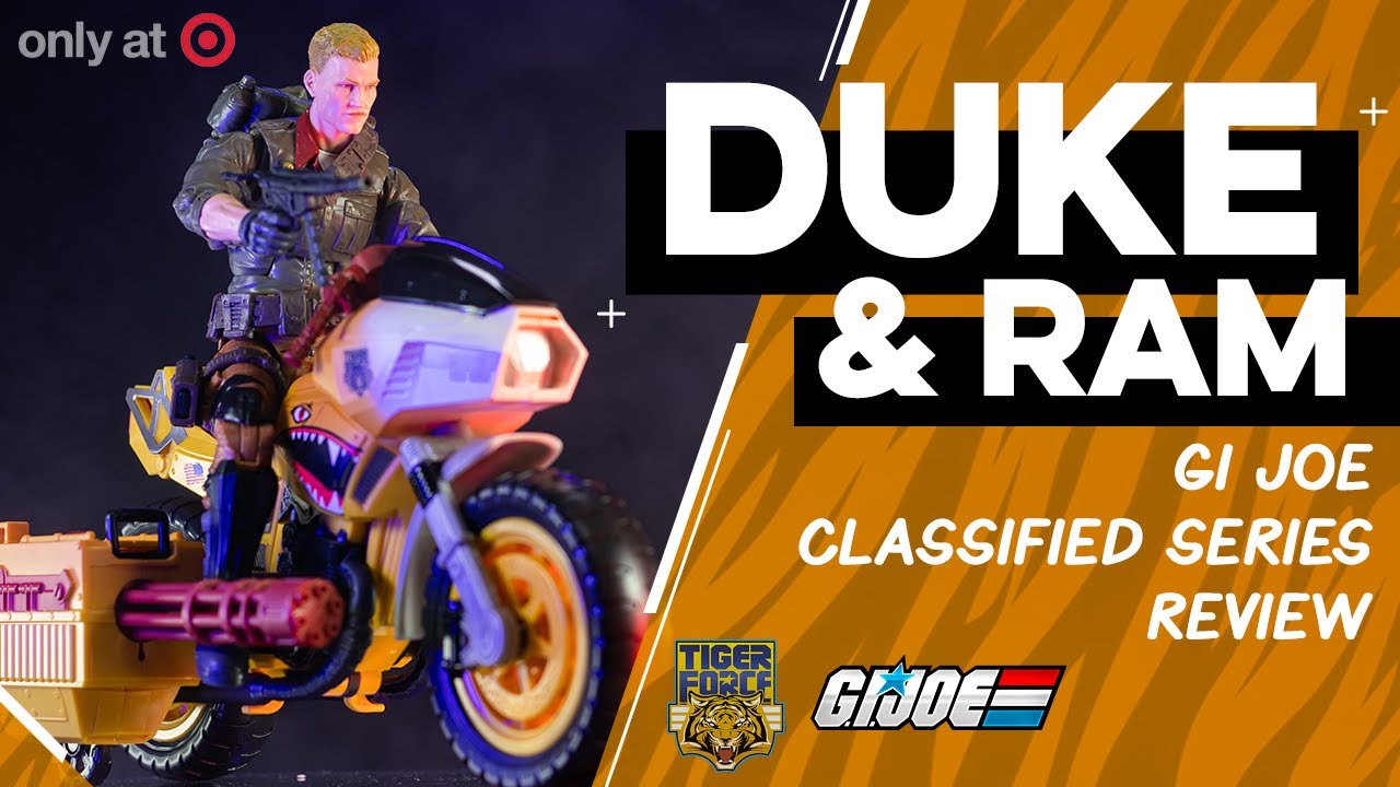 Duke & RAM | G.I. JOE Classified Series | TIGER FORCE | Target Exclusive