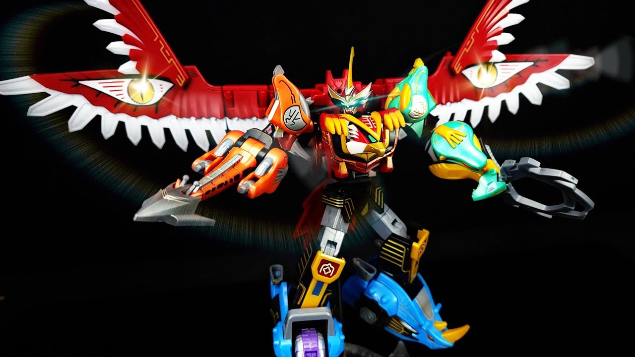 SHOKY REVIEWS PLAMO: BANDAI Hyakuju Sentai Gaoranger SMP GaoIcarus MODEL KIT