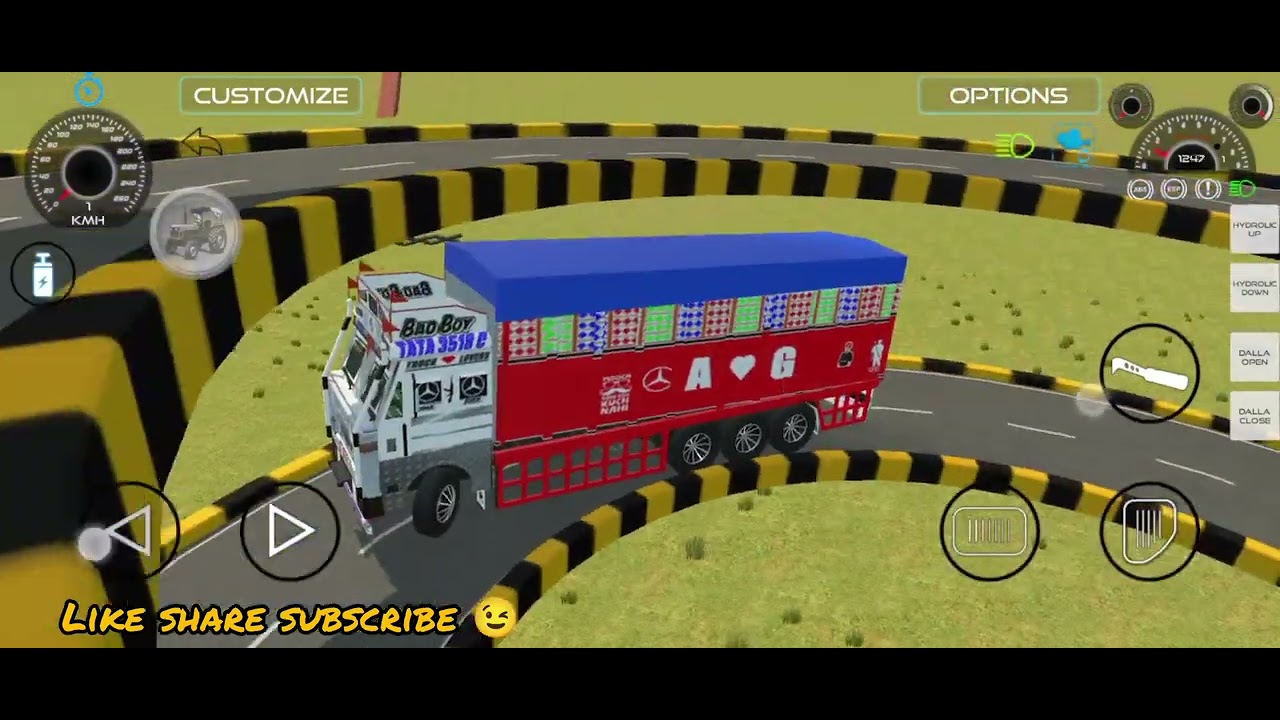 पाजी ने गुस्से में आके छलांग लगाई 😭 तीसरी मंजिल से 😀#gaming #truckgame #truck NEW GAME  2026 #games