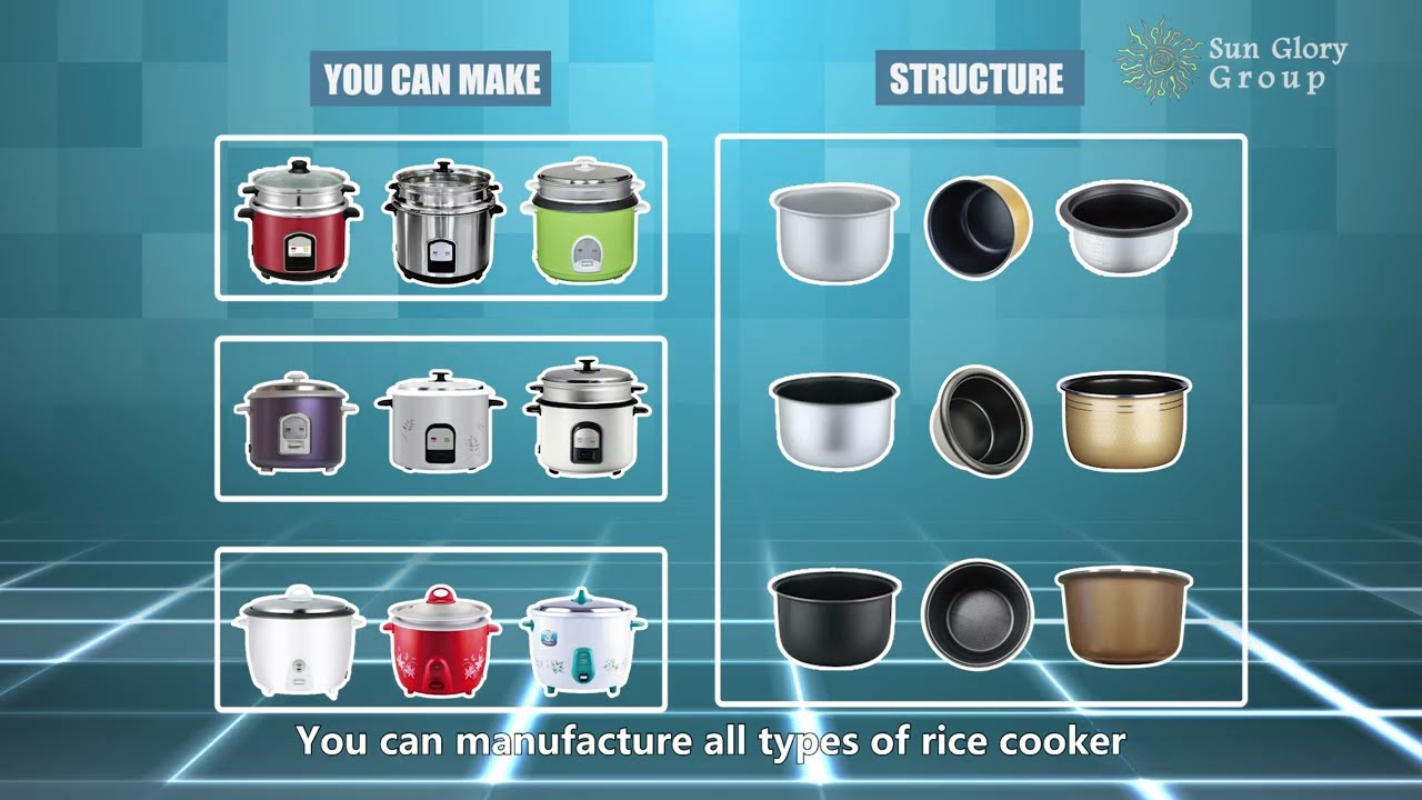 Rice Cooker Nonstick Coating Line  Powder Coating Line