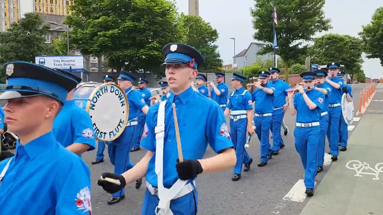 Ulster First Flute Band annual parade 2024