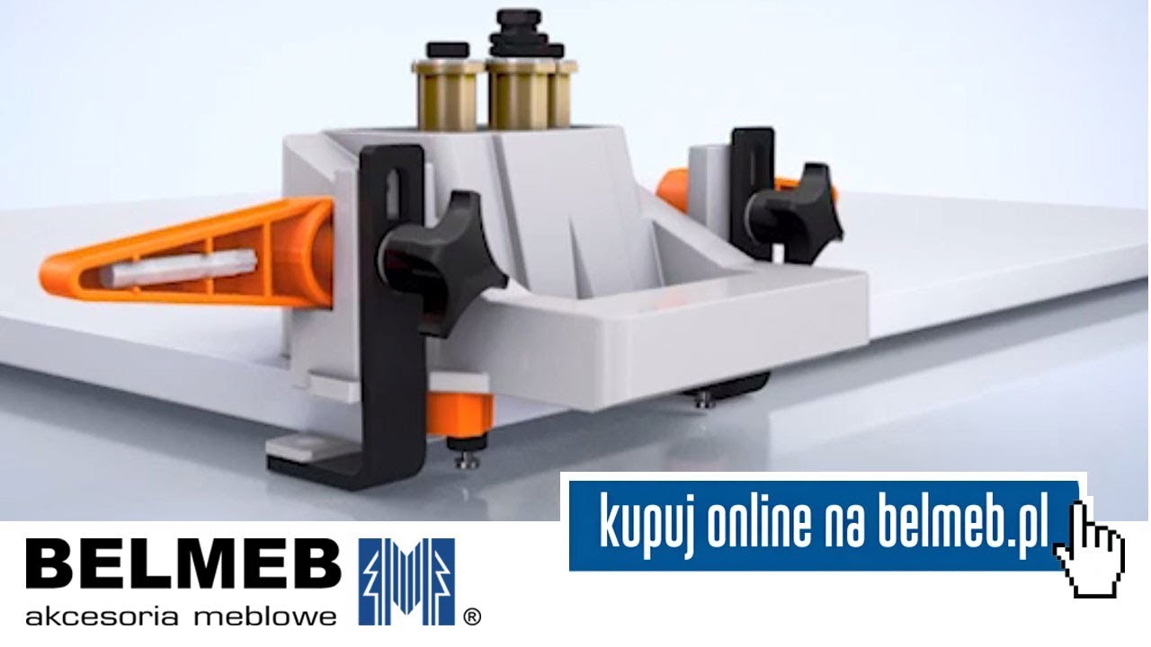 Blum - ECODRILL M31.1000, szablon, wzornik do zawiasów