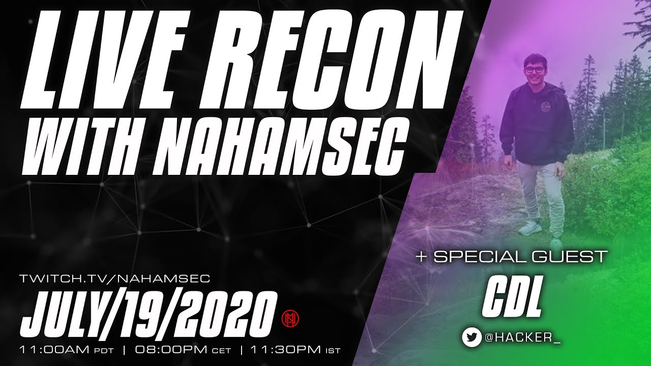 CDL Talks About Hacking, Bug Bounties, Recon, Gau (getallurls), Reversing CVEs, and more!