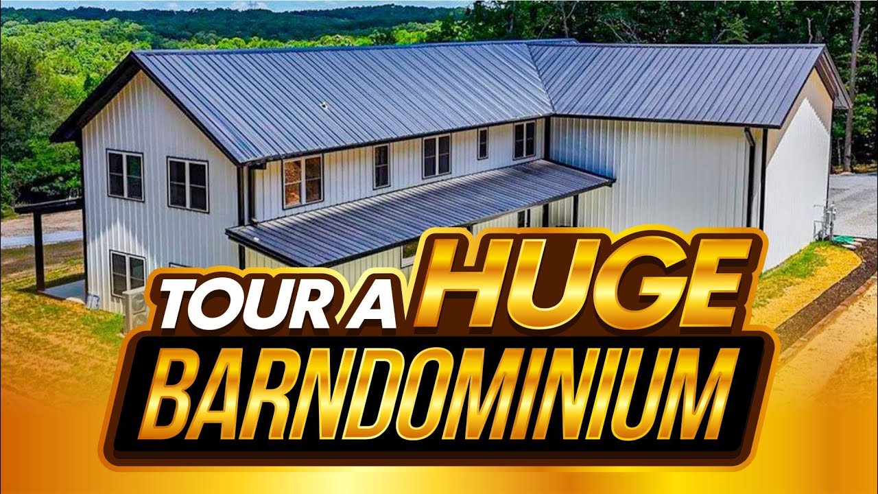 TOUR A HUGE Barndominium | New Construction Luxury Home | Chattanooga Real Estate | Home Tour