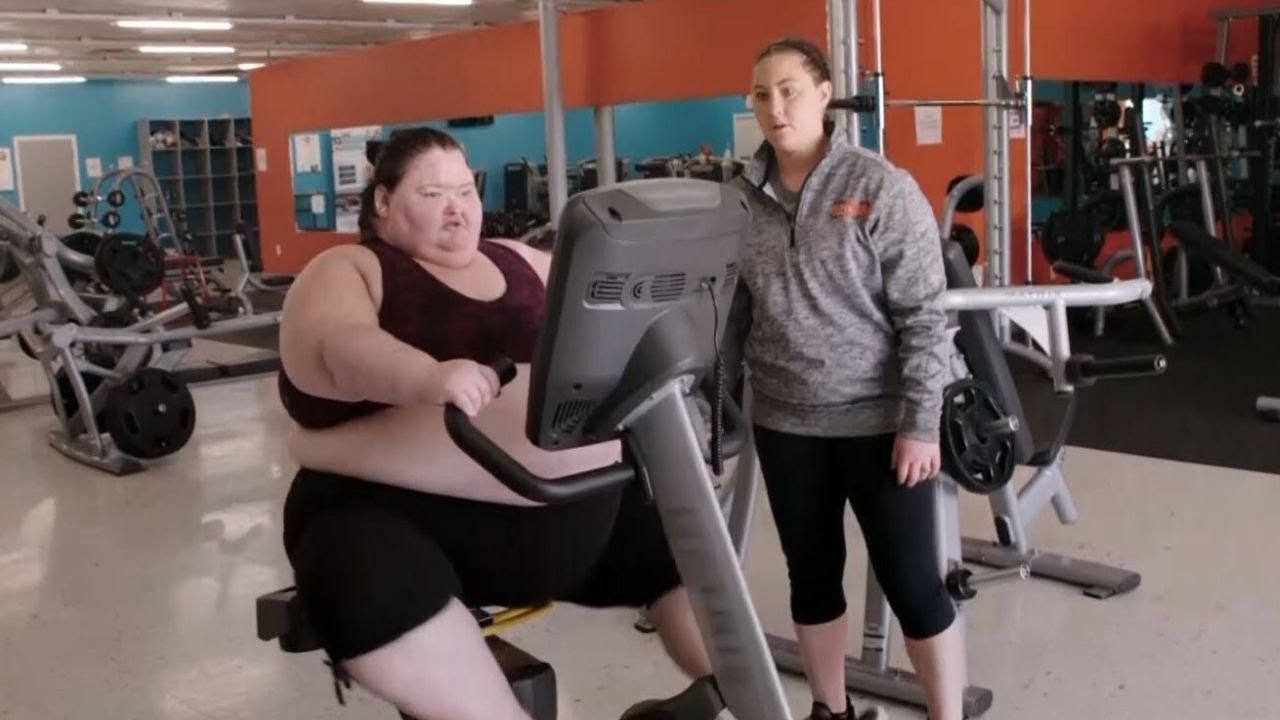 Amy odbyła pierwszy trening na siłowni! [Siostry wielkiej wagi]