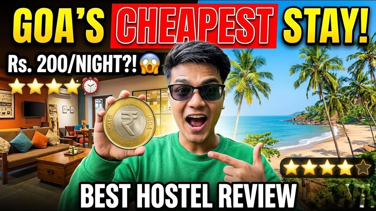 Cheap Hotels In Goa | Scooty, Taxi and Car Rent | Food & Resort | Best Beaches | Ep-2