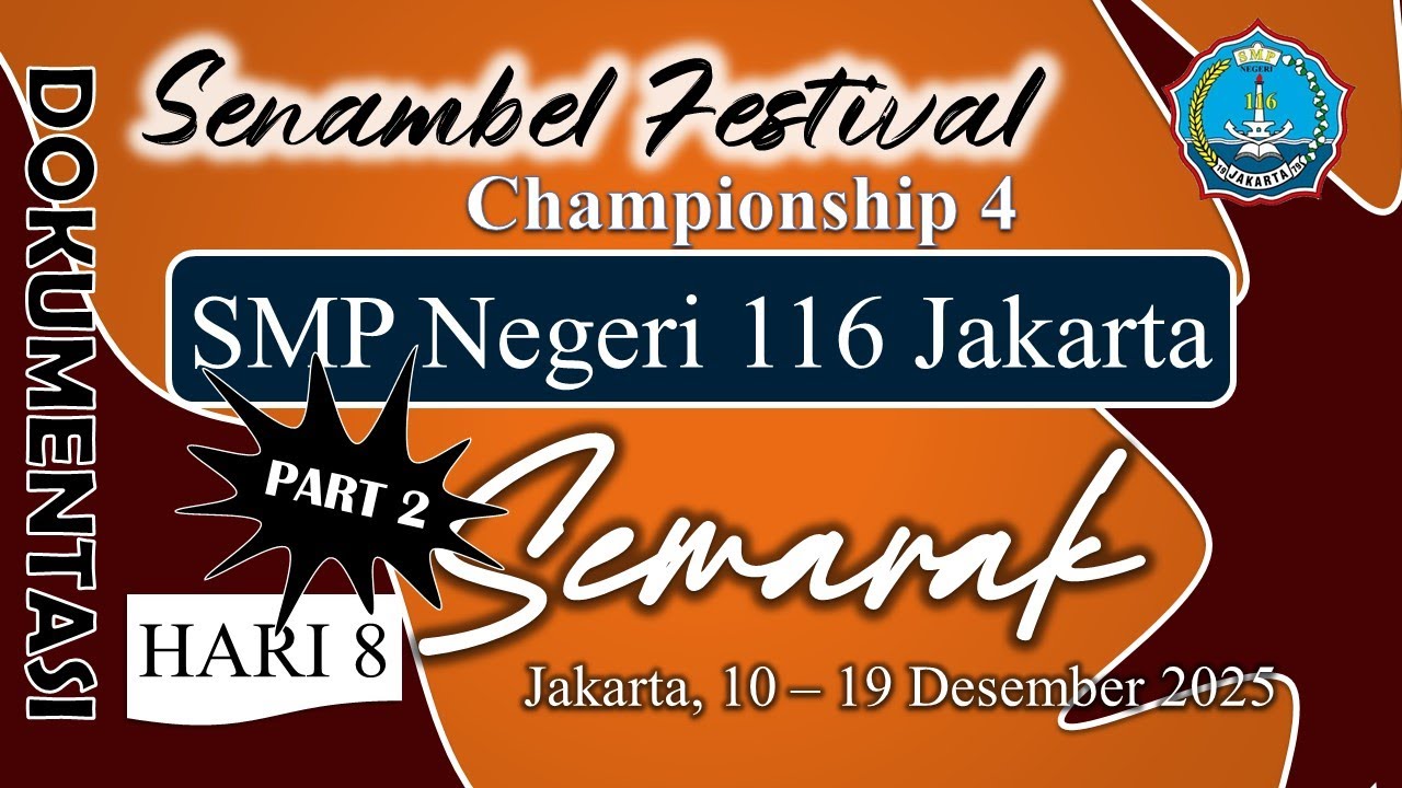 Part 2, Hari 8 Senambel Festival Championship 4, 19 Desember 2025