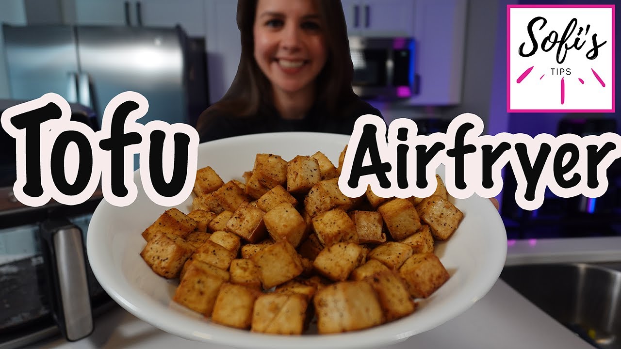 Quick & Healthy Air Fryer Tofu 😋: A Nutritious Meal in No Time! ⏱️