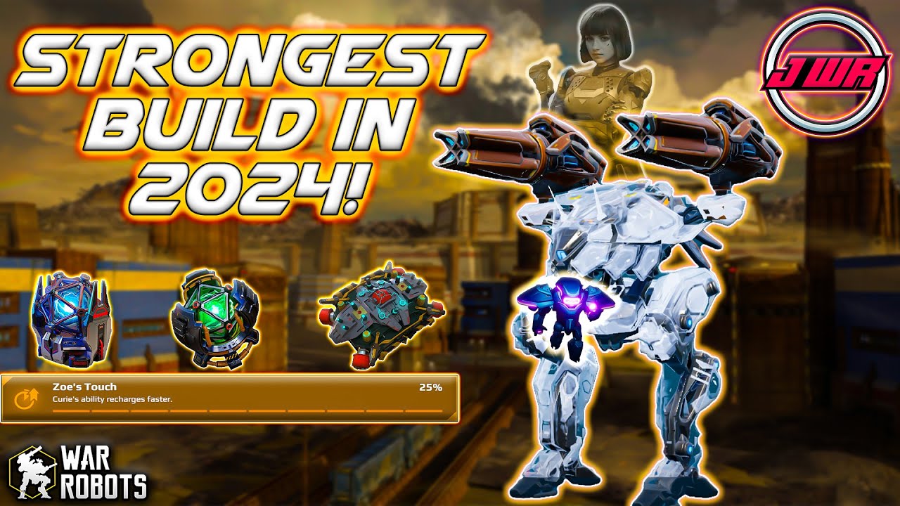 [WR] This build is still the BEST in 2024! war robots Update 10.1 curie robot gameplay #warrobots