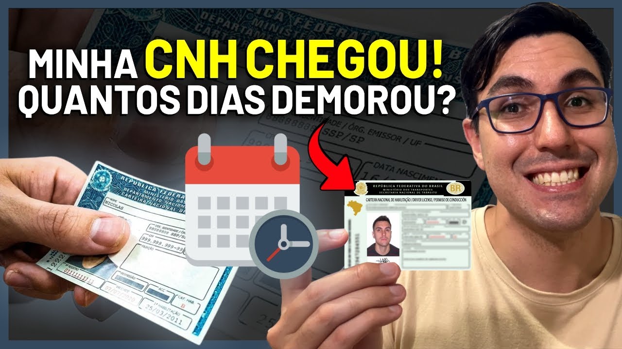 Quanto Tempo Demora Para Receber a CNH Física? | Prazo de Entrega