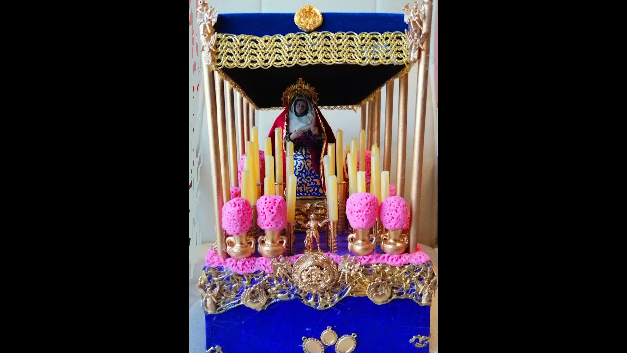Como hacer un pasito de palio de semana santa