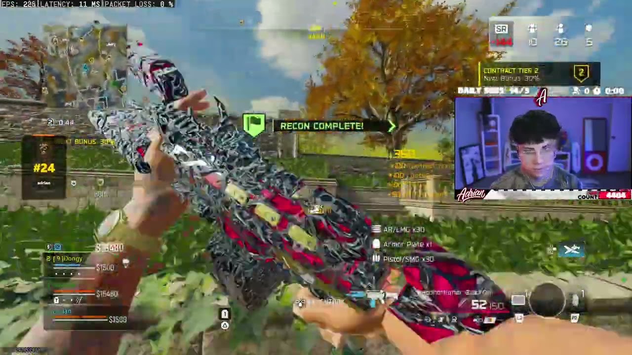 Adrian's Pro Squad Vs a Lobby of Ranked Players Who SHOOT BACK !