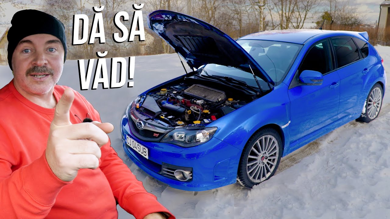 Uncheșu' lui Mircea Bravo a dat o tură cu SUBARU!