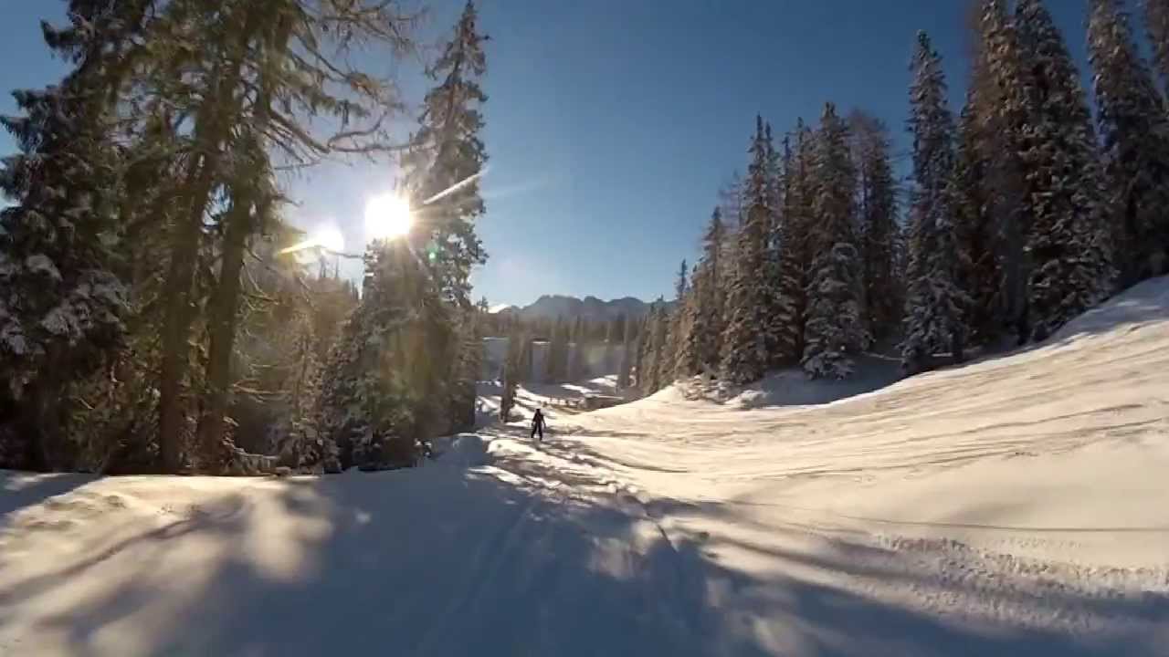 GoPro Skiing: Sunny Winter