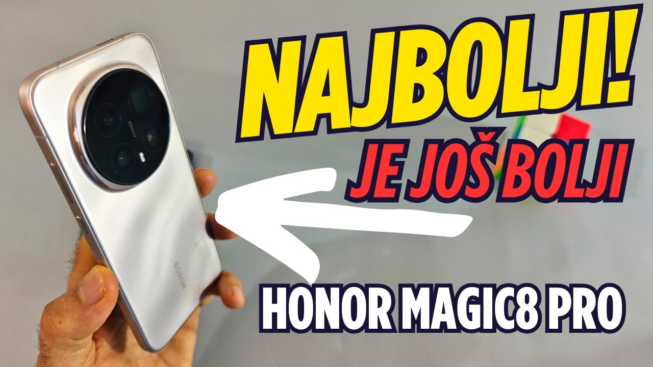 Najkompletniji telefon je sada još bolji - Honor Magic8 Pro recenzija