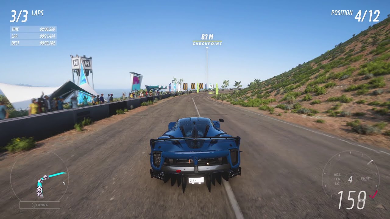 Fac PRAF Masina in Prima CURSA din Forza Horizon