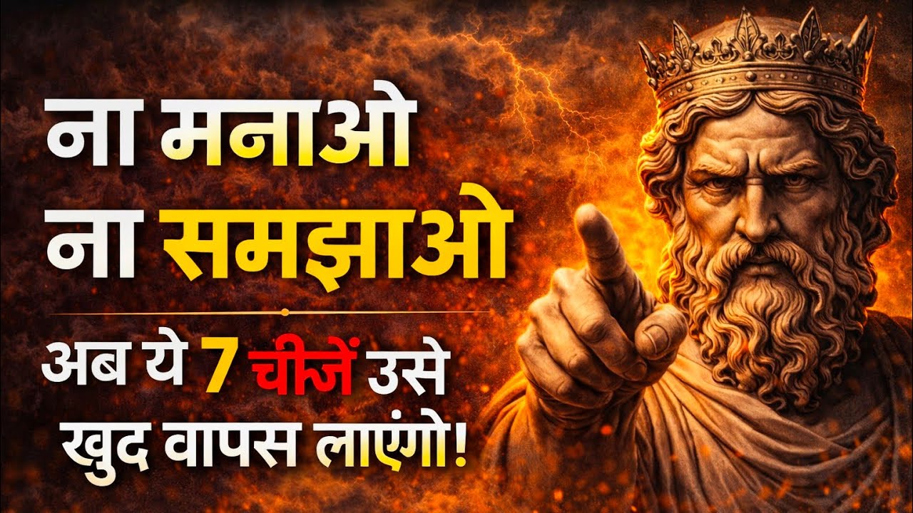 Stop Chasing Psychology: ना मनाओ, ना समझाओ — ये 7 चीजें उसे खुद वापस लाएँगी