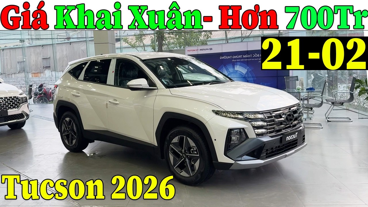✅Giảm Manh Đầu Xuân Hyundai Tucson Đua Cx5 Còn Hơn 700Tr| Giá Lăn Bánh Hyundai Tucson Mới | Topcarvn