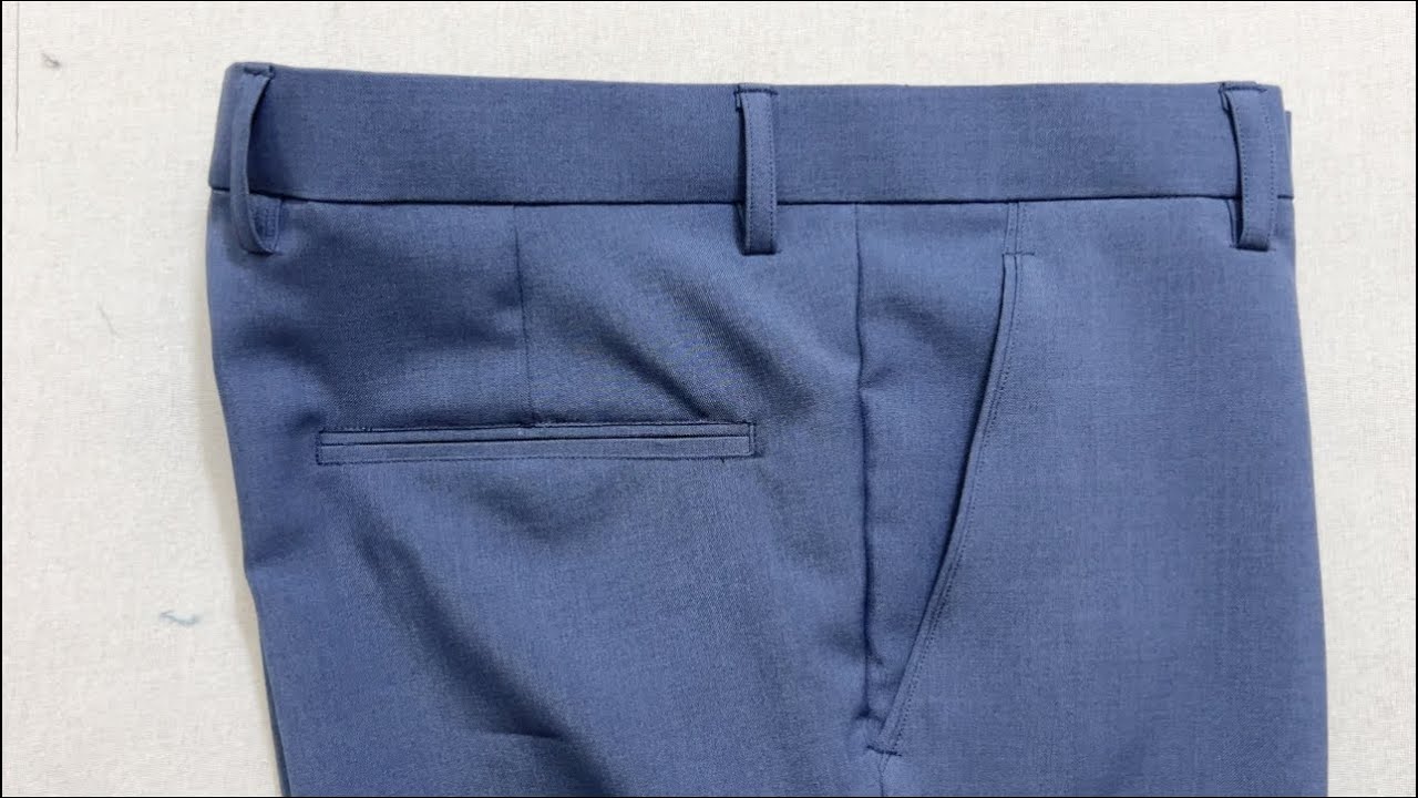Part 1 How to sew pants || Men's pants design ||