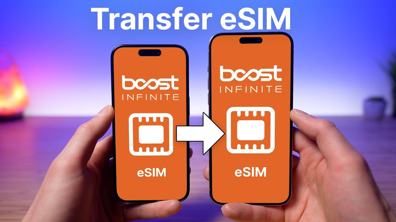 How To Transfer Boost Infinite eSIM From One Phone To Another