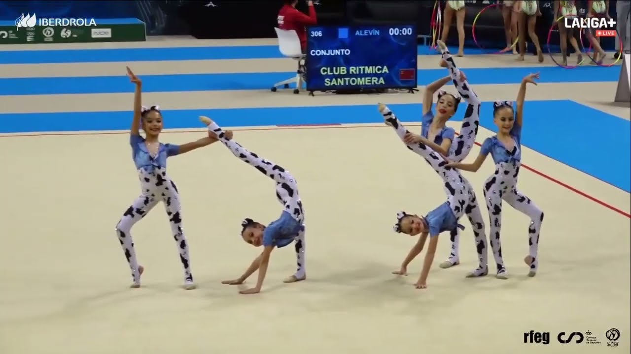 CLUB RITMICA SANTOMERA Alevín Manos Libres, Cto. de España Pamplona 2024