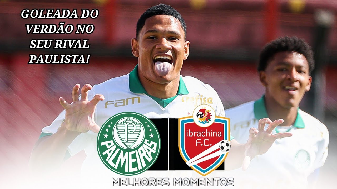 Palmeiras x Ibrachina | Gols e Melhores Momentos | Copa Fictor Sub-15 2026