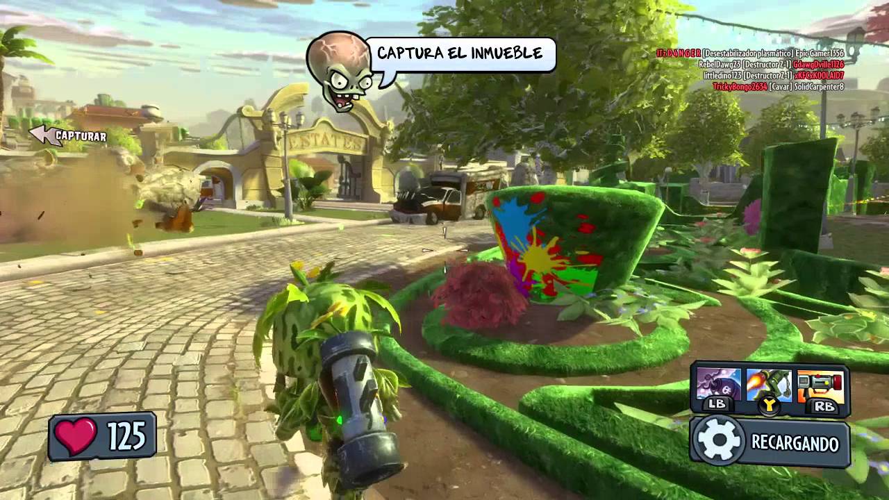 PvZ Garden Warfare | Guarda bosques al ataque