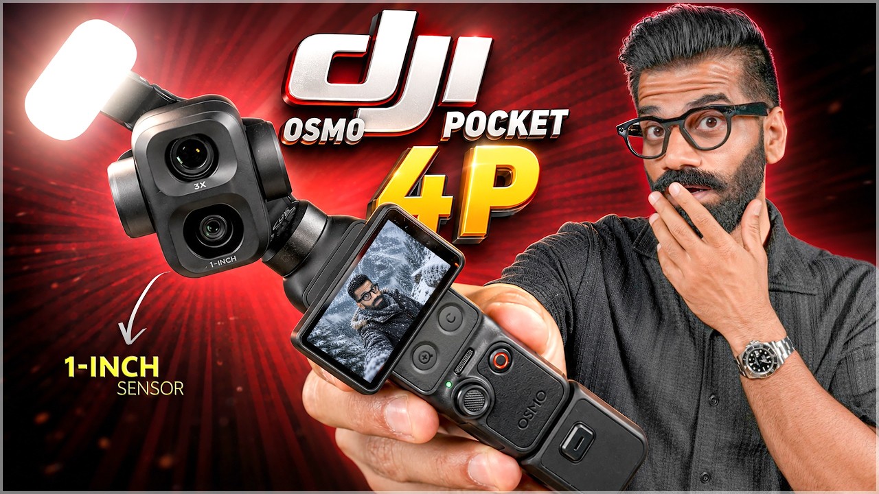 DJI OSMO Pocket 4P Unboxing & First Look - Best For Creators!🔥🔥🔥